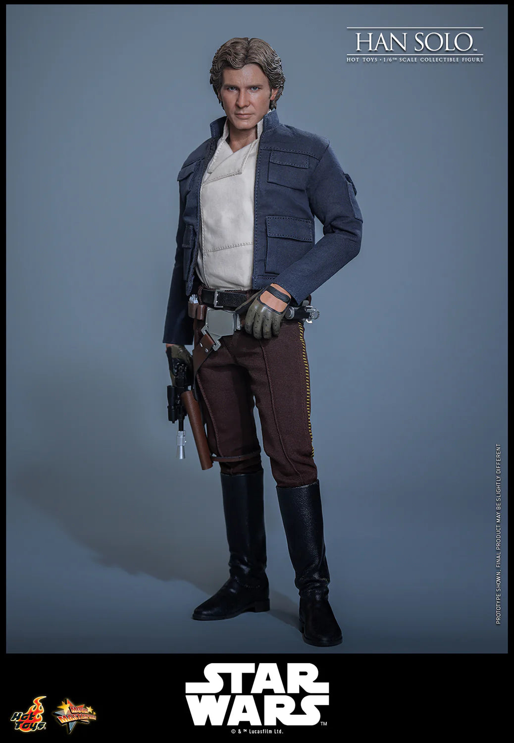 Hot Toys Movie Masterpiece Series: Star Wars The Empire Strikes Back - Han Solo Escala 1/6 Preventa