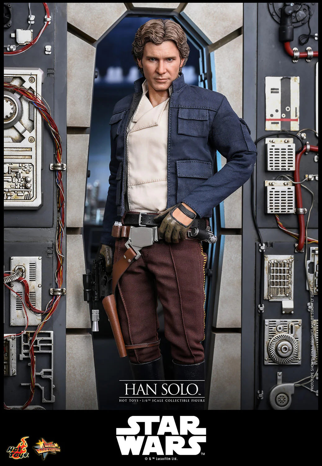 Hot Toys Movie Masterpiece Series: Star Wars The Empire Strikes Back - Han Solo Escala 1/6 Preventa