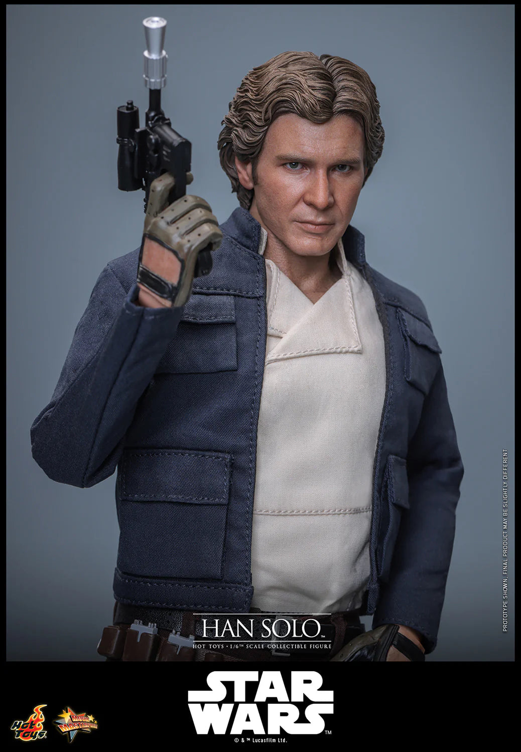Hot Toys Movie Masterpiece Series: Star Wars The Empire Strikes Back - Han Solo Escala 1/6 Preventa