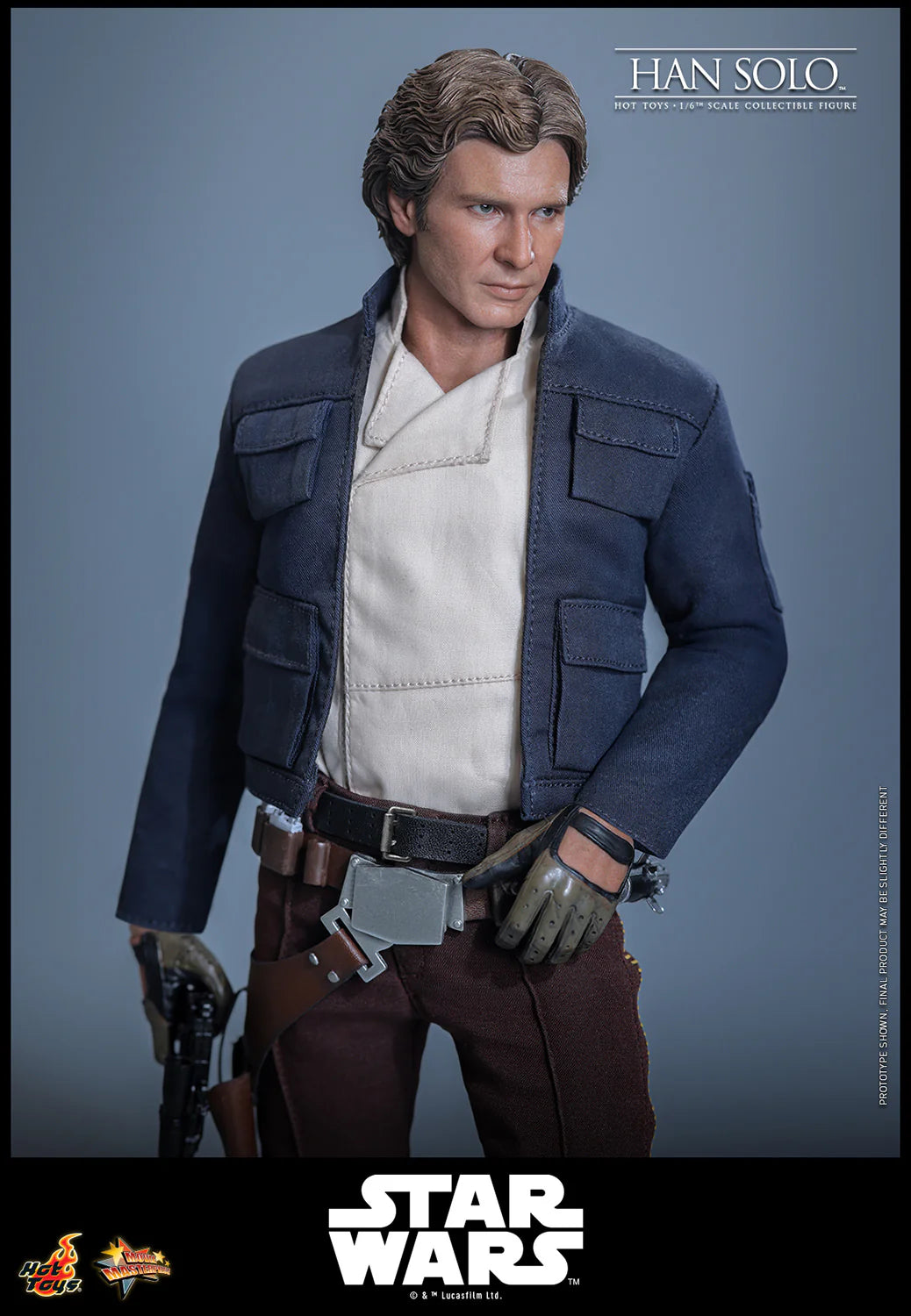 Hot Toys Movie Masterpiece Series: Star Wars The Empire Strikes Back - Han Solo Escala 1/6 Preventa