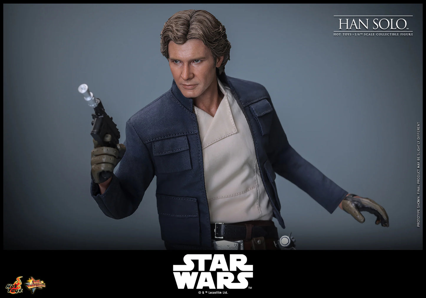 Hot Toys Movie Masterpiece Series: Star Wars The Empire Strikes Back - Han Solo Escala 1/6 Preventa