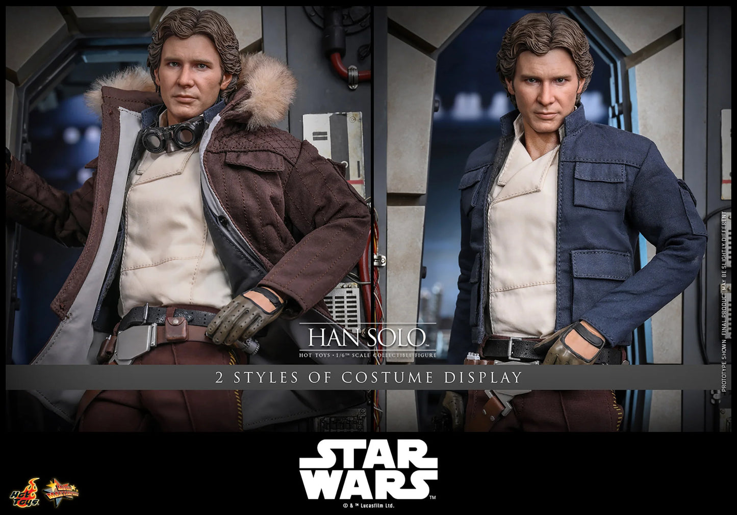 Hot Toys Movie Masterpiece Series: Star Wars The Empire Strikes Back - Han Solo Escala 1/6 Preventa