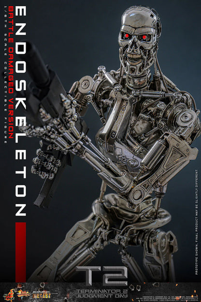 Hot Toys Movie Masterpiece Series: Terminator 2 El Juicio Final - Endoskeleton Escala 1/6 Preventa