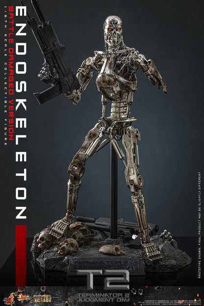 Hot Toys Movie Masterpiece Series: Terminator 2 El Juicio Final - Endoskeleton Escala 1/6 Preventa