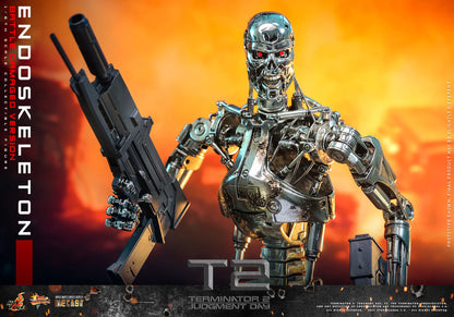Hot Toys Movie Masterpiece Series: Terminator 2 El Juicio Final - Endoskeleton Escala 1/6 Preventa