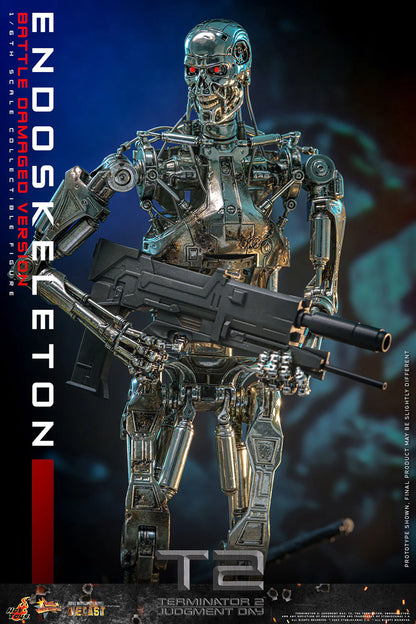 Hot Toys Movie Masterpiece Series: Terminator 2 El Juicio Final - Endoskeleton Escala 1/6 Preventa
