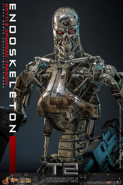 Hot Toys Movie Masterpiece Series: Terminator 2 El Juicio Final - Endoskeleton Escala 1/6 Preventa