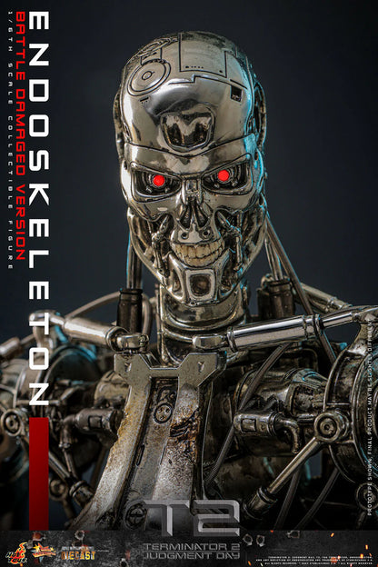 Hot Toys Movie Masterpiece Series: Terminator 2 El Juicio Final - Endoskeleton Escala 1/6 Preventa