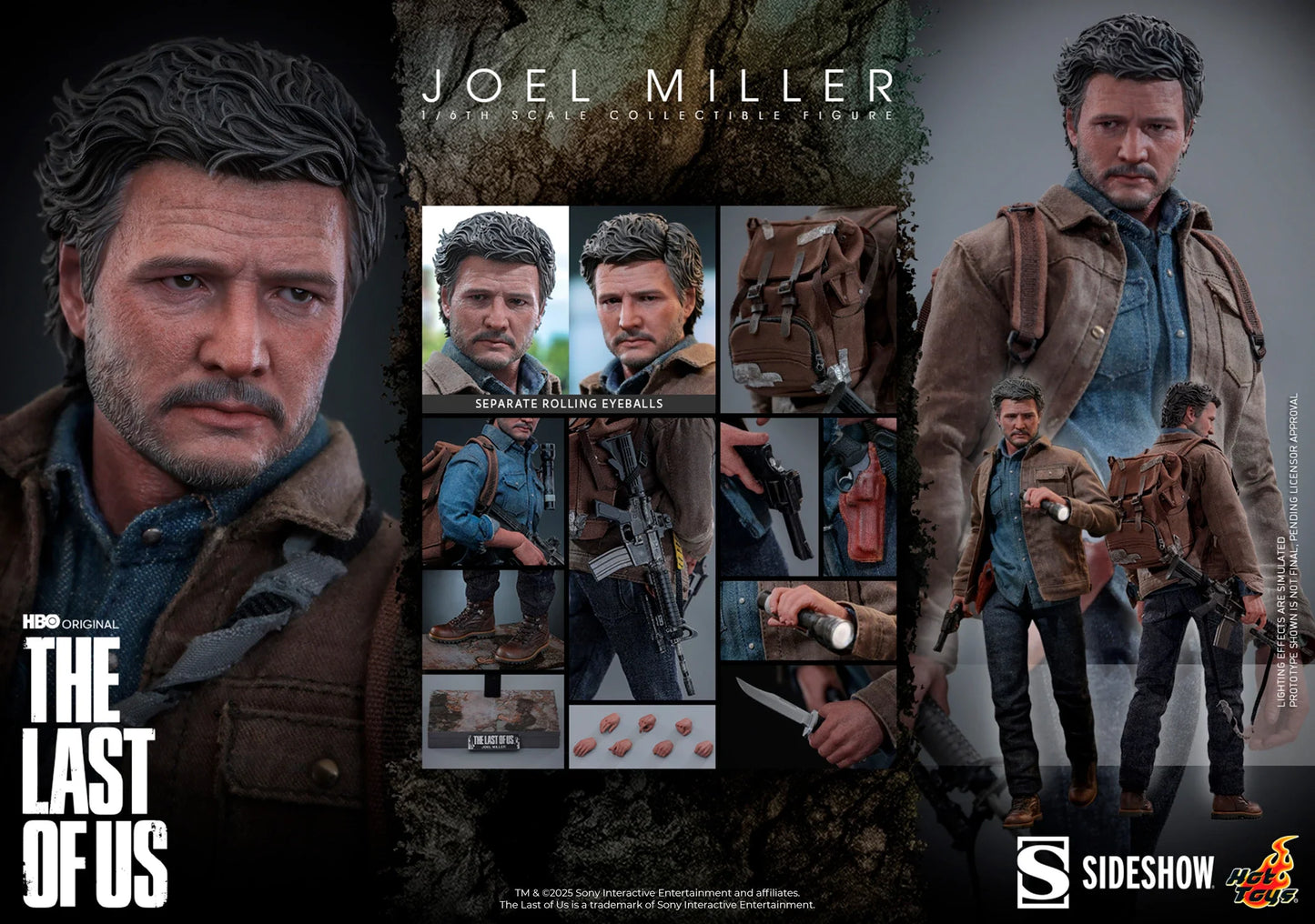 Hot Toys Television Masterpiece Series: The Last of Us - Joel Miller Escala 1/6 Preventa