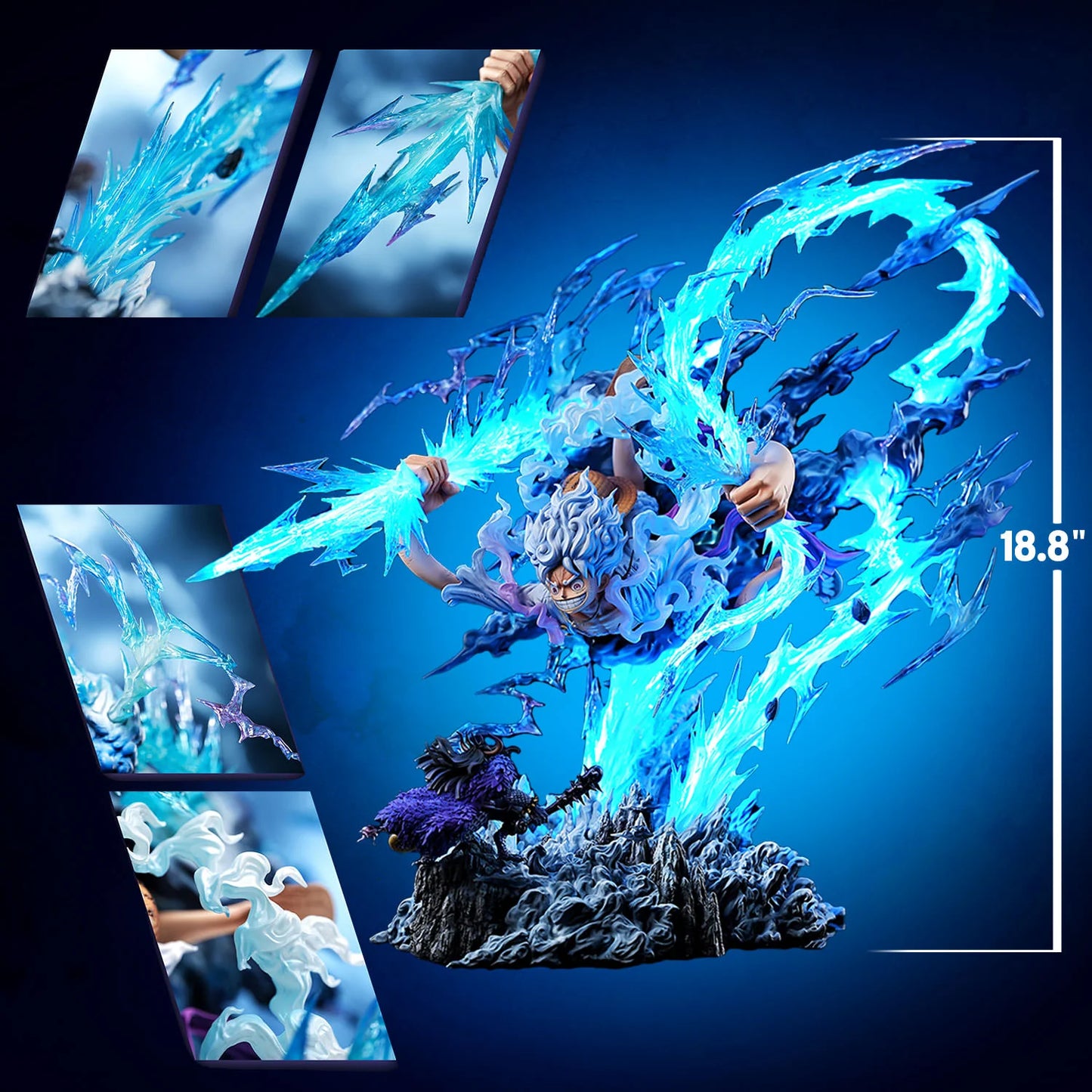 Jimei Palace Statue: One Piece - Monkey D Luffy Quinta Marcha 18 Pulgadas Preventa