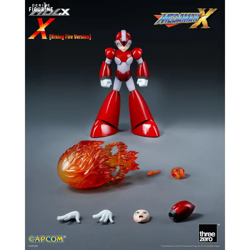 Threezero Mdlx Series: Rockman X - Mega Man X Rising Fire Version Preventa