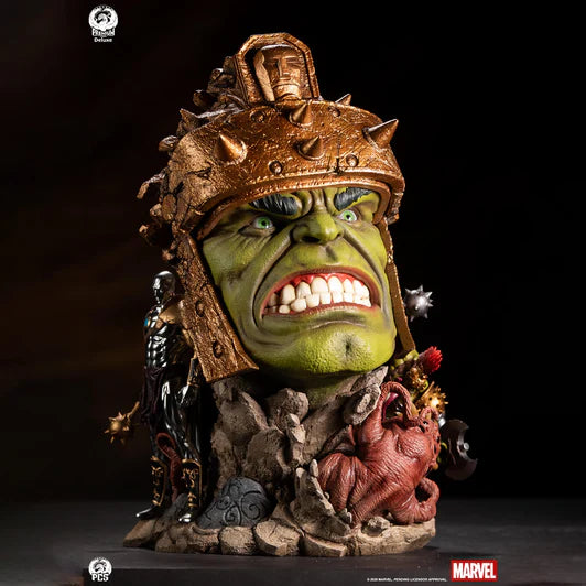 PCS Fine Art Bust: Marvel Comics - Planet Hulk Deluxe 22 Pulgadas Preventa