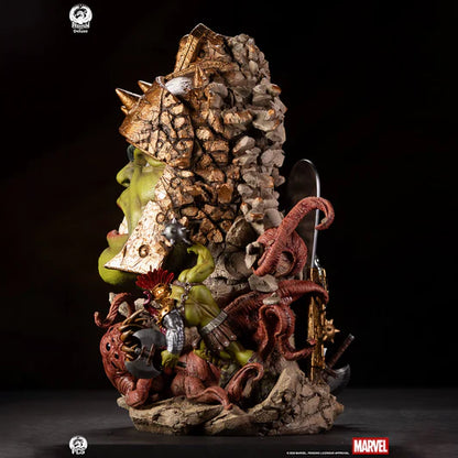 PCS Fine Art Bust: Marvel Comics - Planet Hulk Deluxe 22 Pulgadas Preventa