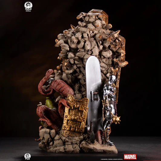 PCS Fine Art Bust: Marvel Comics - Planet Hulk Deluxe 22 Pulgadas Preventa