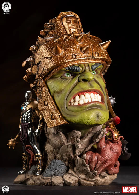 PCS Fine Art Bust: Marvel Comics - Planet Hulk Deluxe 22 Pulgadas Preventa