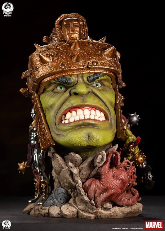 PCS Fine Art Bust: Marvel Comics - Planet Hulk Deluxe 22 Pulgadas Preventa