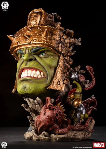 PCS Fine Art Bust: Marvel Comics - Planet Hulk Deluxe 22 Pulgadas Preventa