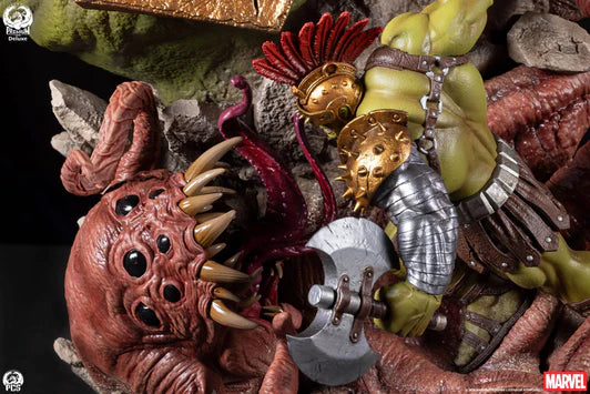 PCS Fine Art Bust: Marvel Comics - Planet Hulk Deluxe 22 Pulgadas Preventa
