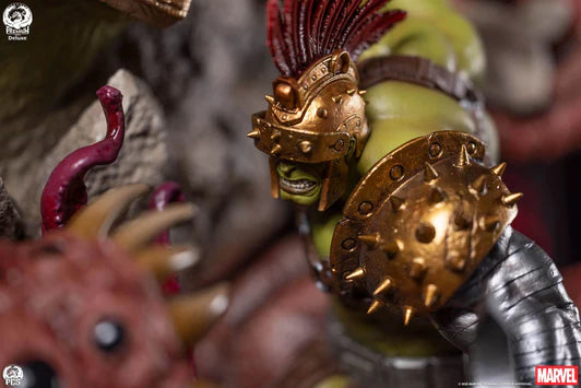 PCS Fine Art Bust: Marvel Comics - Planet Hulk Deluxe 22 Pulgadas Preventa