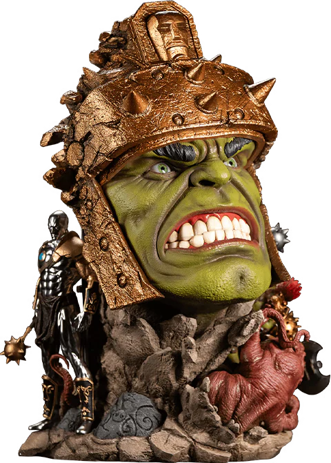 PCS Fine Art Bust: Marvel Comics - Planet Hulk Deluxe 22 Pulgadas Preventa