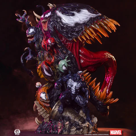 PCS Bust Fine Art Series: Marvel - Venom 22 Pulgadas Preventa