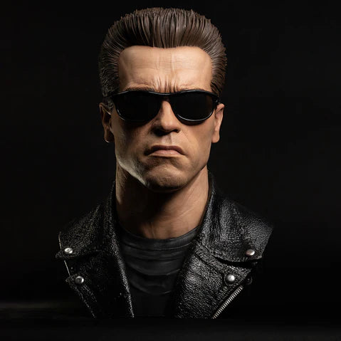 PureArts Life Size Bust: Terminator 2 - T-800 Modelo 101 Art Mask Escala 1/1 Preventa