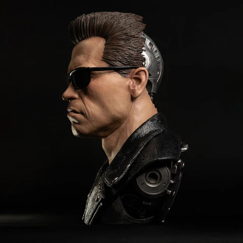 PureArts Life Size Bust: Terminator 2 - T-800 Modelo 101 Art Mask Escala 1/1 Preventa