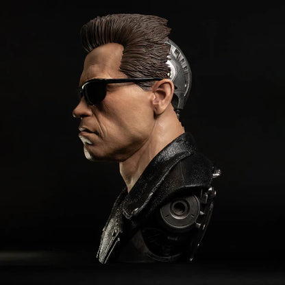 PureArts Life Size Bust: Terminator 2 - T-800 Modelo 101 Art Mask Escala 1/1 Preventa