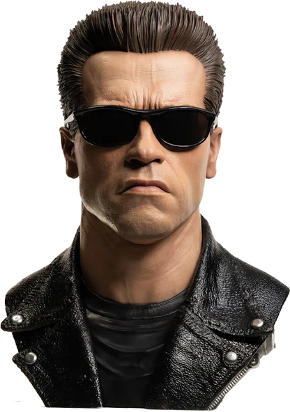 PureArts Life Size Bust: Terminator 2 - T-800 Modelo 101 Art Mask Escala 1/1 Preventa