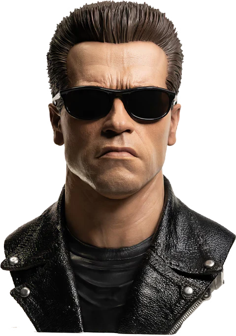 PureArts Life Size Bust: Terminator 2 - T-800 Modelo 101 Art Mask Escala 1/1 Preventa