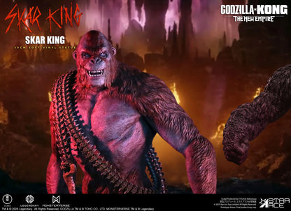 Star Ace Toys Soft Vinyl Series: Godzilla X Kong The New Empire - Skar King 11 Pulgadas Preventa