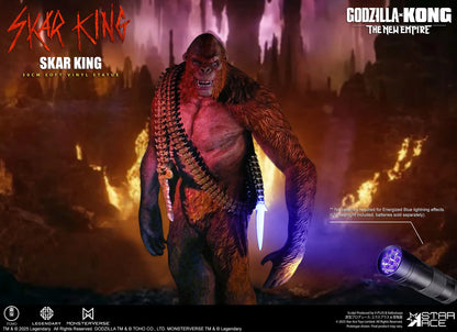 Star Ace Toys Soft Vinyl Series: Godzilla X Kong The New Empire - Skar King 11 Pulgadas Preventa