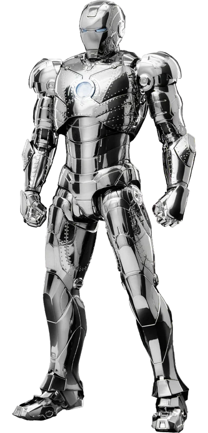 Threezero Dlx Series: Marvel The Infinity Saga - Iron Man Mark 2 Chrome Edition Preventa